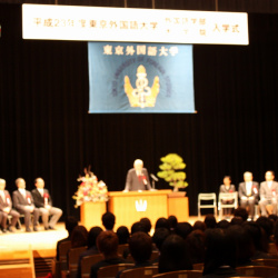 2011年4月　入学式